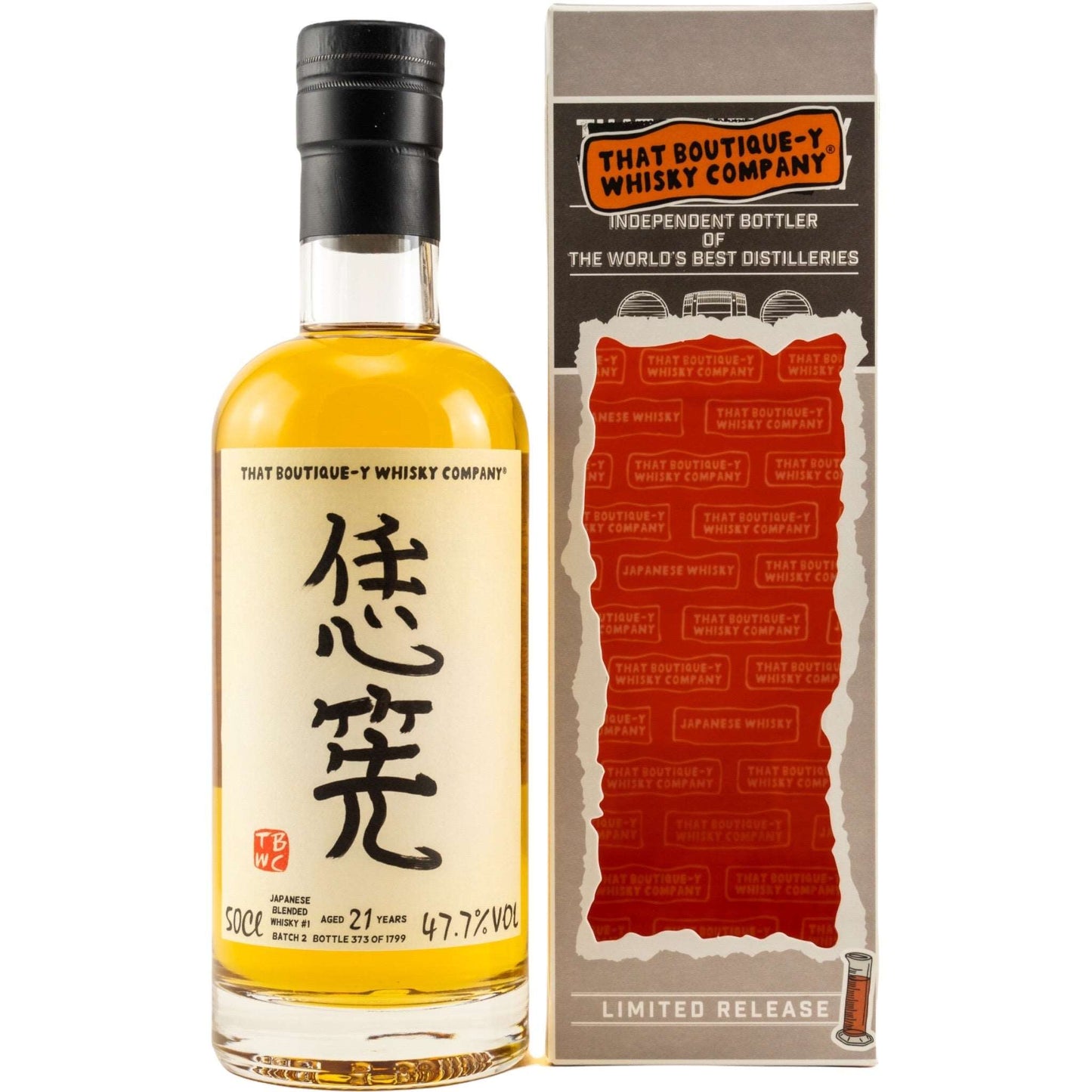 Japanese Blended Whisky #1 | 21 Jahre | Batch 2 | TBWC | 0,5l | 47,7%GET A BOTTLE