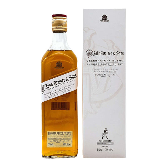 John Walker and Sons | Celebratory Blend | 200th Anniversary | Blended Scotch Whisky | 0,7l | 51%GET A BOTTLE
