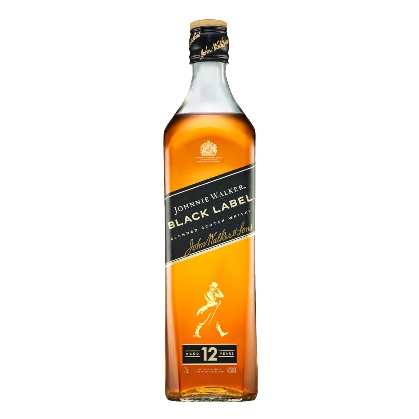 Johnnie Walker | 12 Jahre | Black Label | ohne GP | Blended Scotch Whisky | 0,7l | 40%GET A BOTTLE