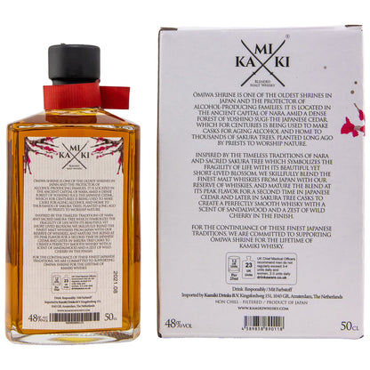 Kamiki | Sakura Wood | Blended Malt Whisky | 0,5l | 48%GET A BOTTLE