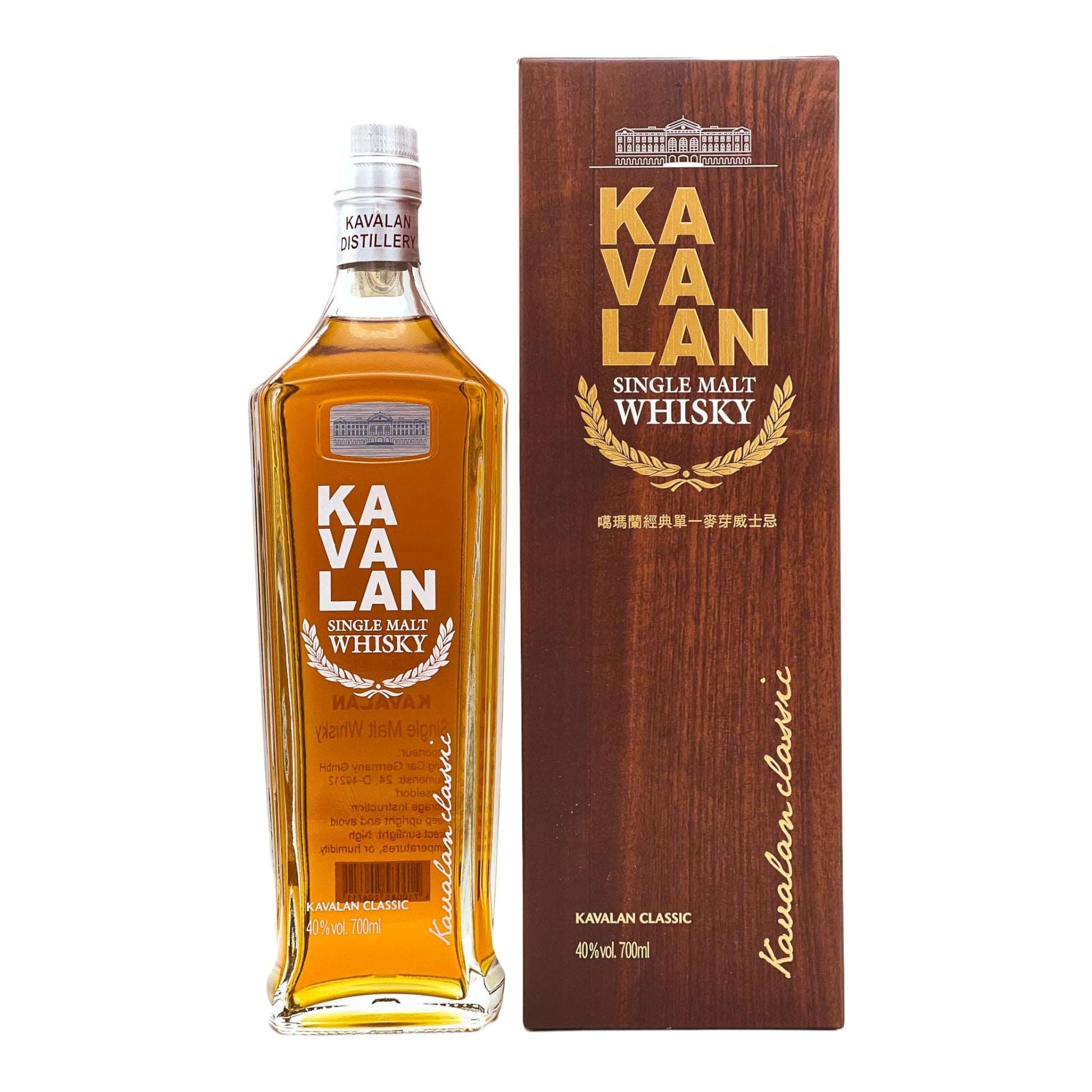 Kavalan | Classic | Single Malt Taiwanese Whisky | 0,7l | 40%GET A BOTTLE