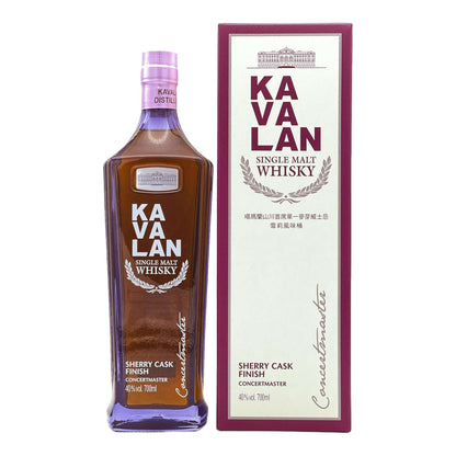 Kavalan | Concertmaster | Sherry Cask Finish | Single Malt Taiwanese Whisky | 0,7l | 40%GET A BOTTLE