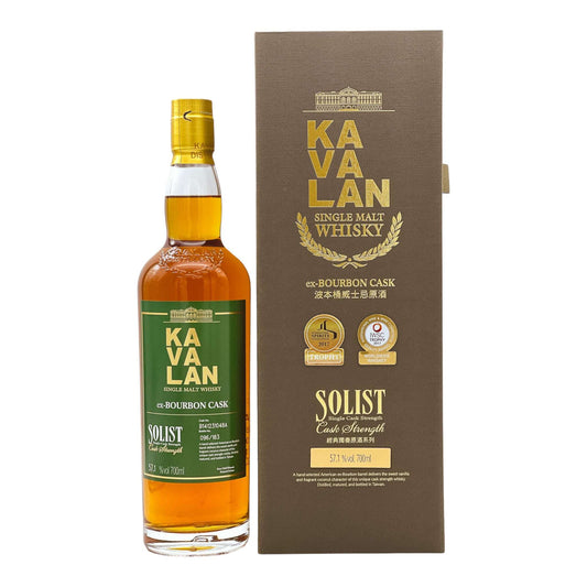 Kavalan | Solist | Ex-Bourbon | Cask Strength | Single Malt Taiwanese Whisky | 0,7l | 57,1%GET A BOTTLE