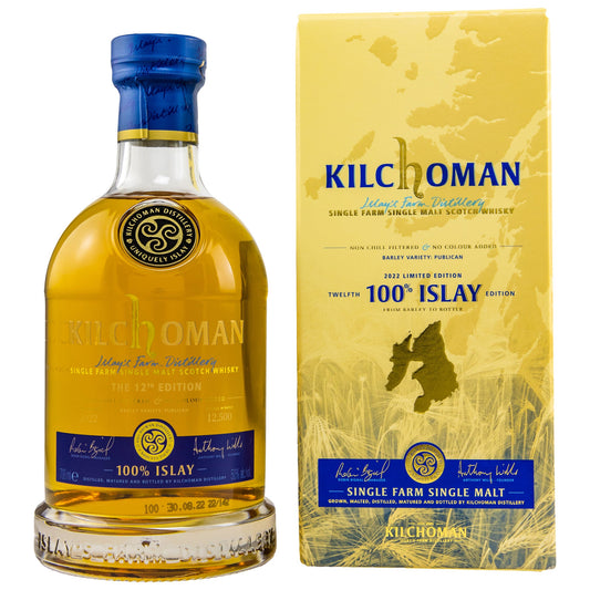 Kilchoman | 100% Islay | The 12th Edition | Bourbon & Sherry Casks | 0,7l | 50%GET A BOTTLE