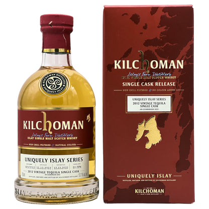 Kilchoman | Uniquely Islay | Tequila Finish | Vintage 2012 | Cask 823/2012 | 0,7l | 53,1%GET A BOTTLE
