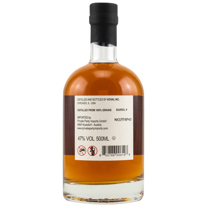 Koval | Single Barrel Bourbon | 0,5l | 47%GET A BOTTLE
