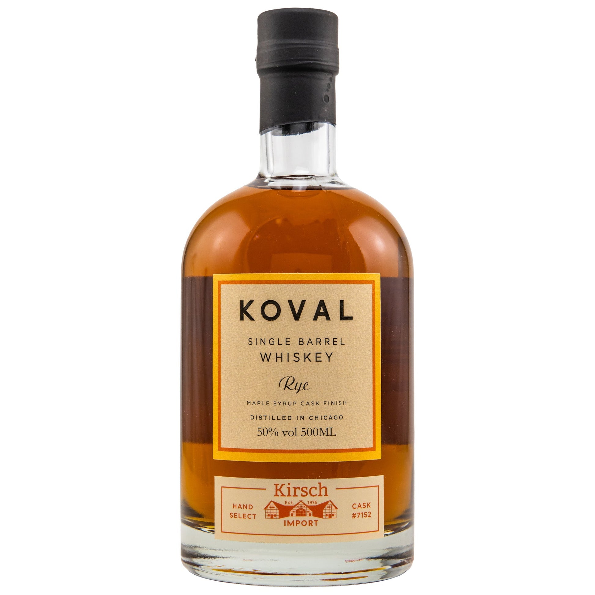 Koval | Single Barrel Rye Whiskey | Maple Syrup Finish | #7152 | 0,5l | 50%GET A BOTTLE
