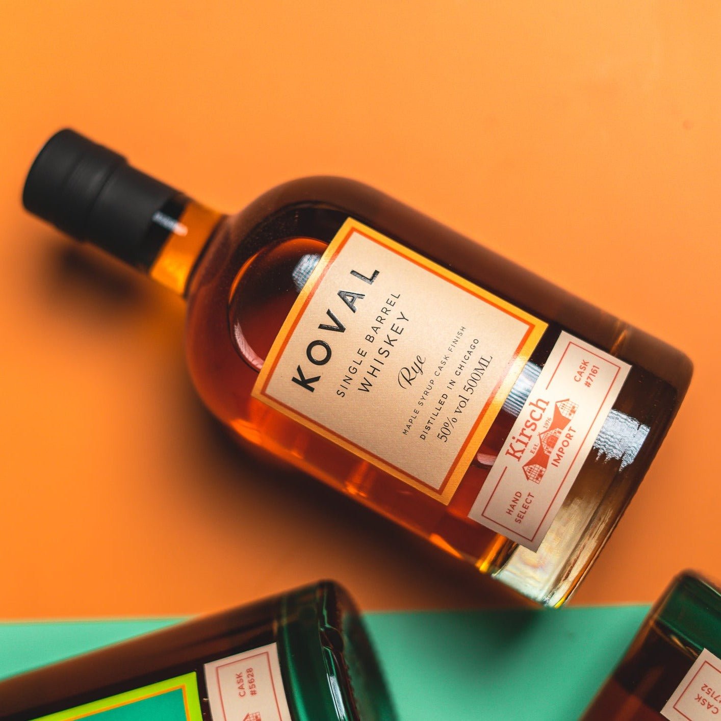 Koval | Single Barrel Rye Whiskey | Maple Syrup Finish | #7161 | 0,5l | 50%GET A BOTTLE