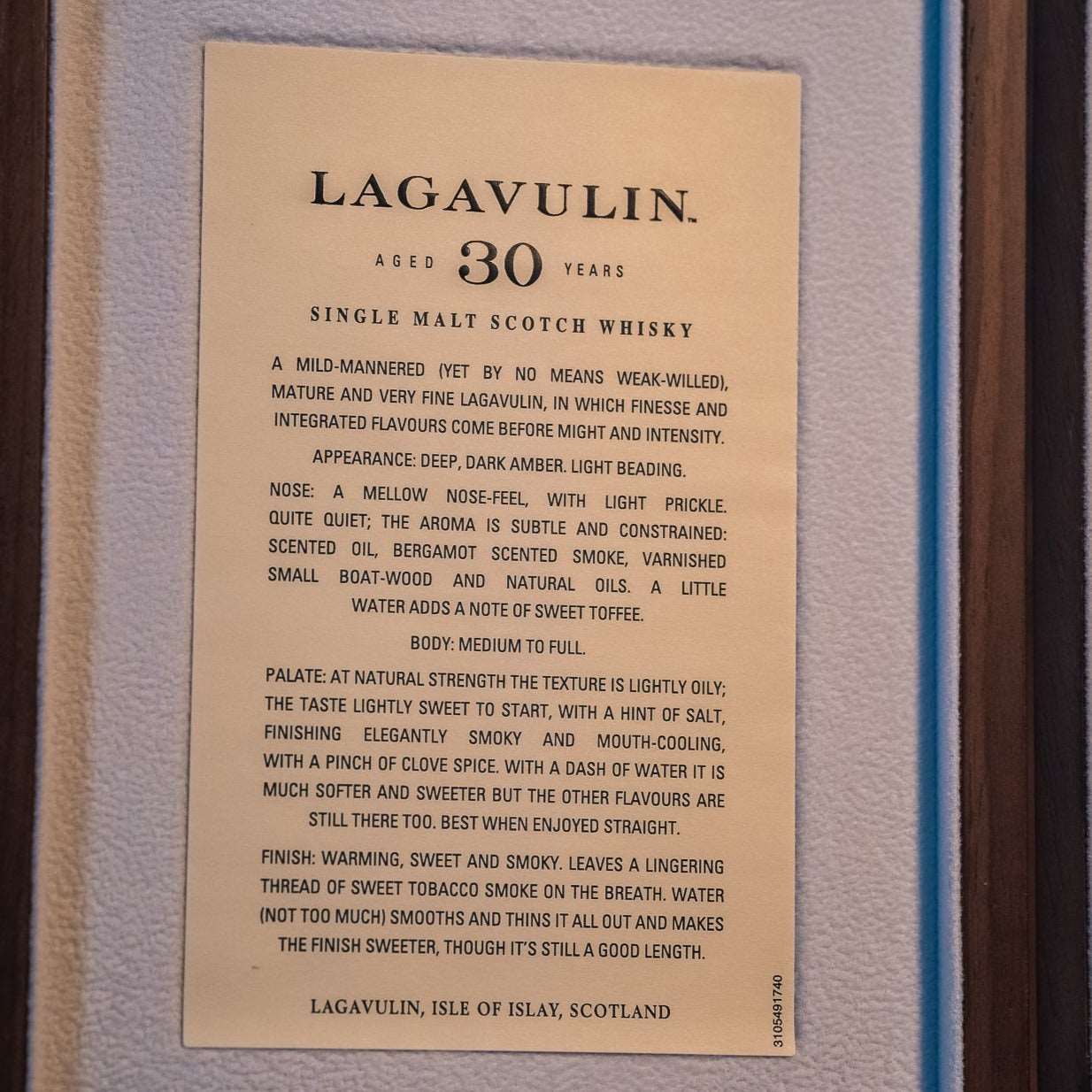 Lagavulin | 30 Jahre | 1991/2022 | Cask of Distinction #5403 | 0,7l | 44,3%GET A BOTTLE