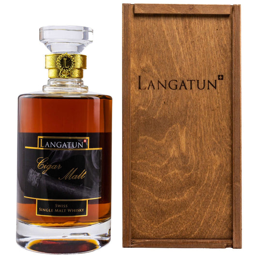 Langatun | Cigar Malt | 2017/2022 | Sherry/Chardonnay Batch 151/02/22 | Swiss Whisky | 0,5l | 45,6%GET A BOTTLE