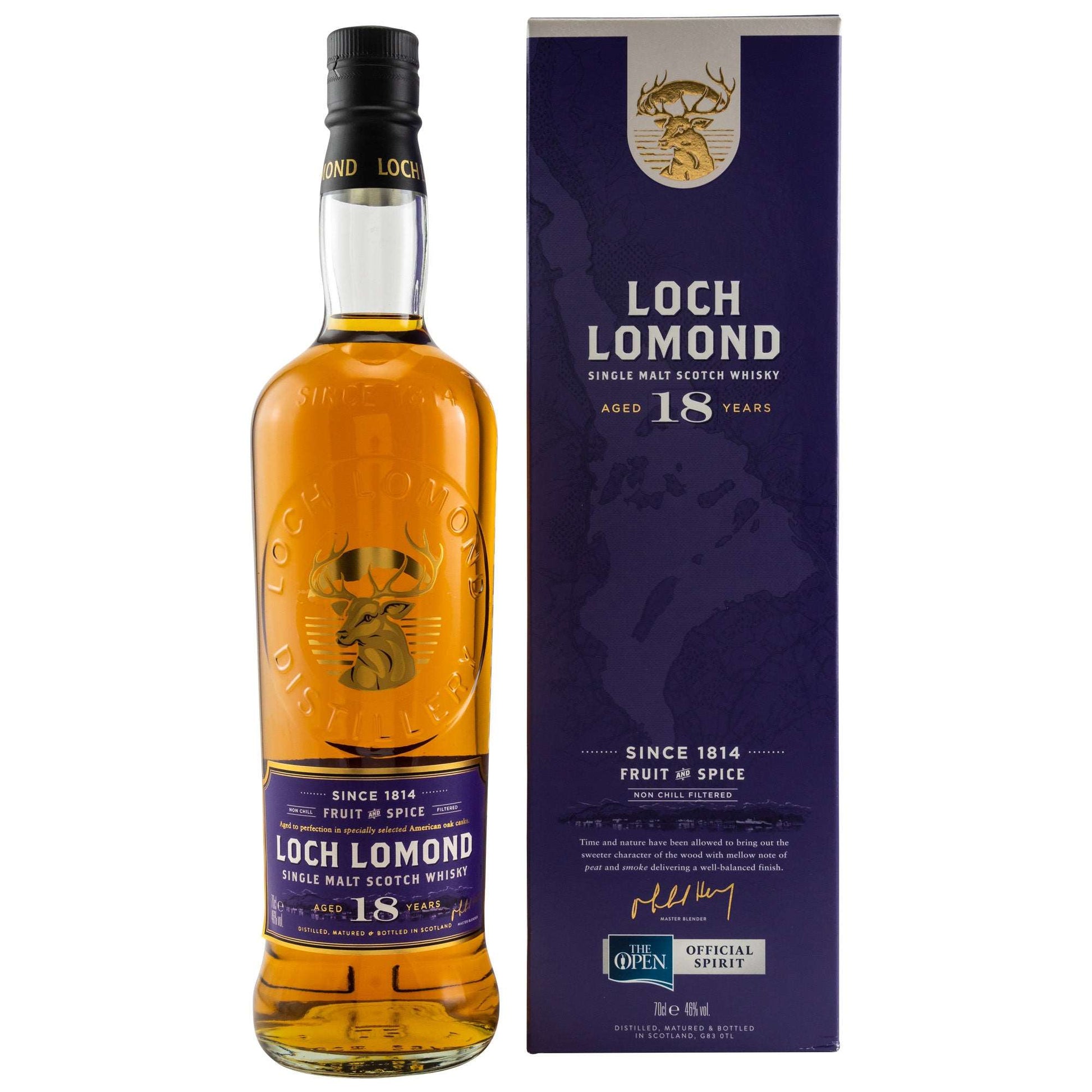 Loch Lomond | 18 Jahre | 0,7l | 46%GET A BOTTLE