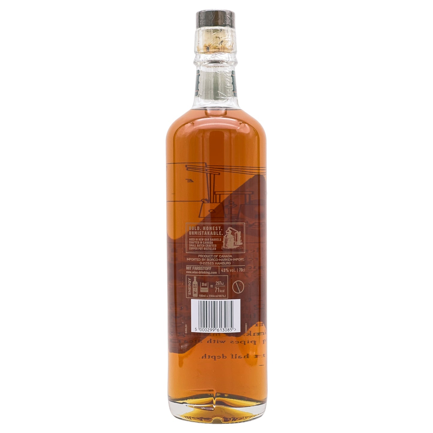 LOT NO. 40 | 100% Rye | Small Batch | Canadian Rye Whisky | 0,7l | 43%GET A BOTTLE