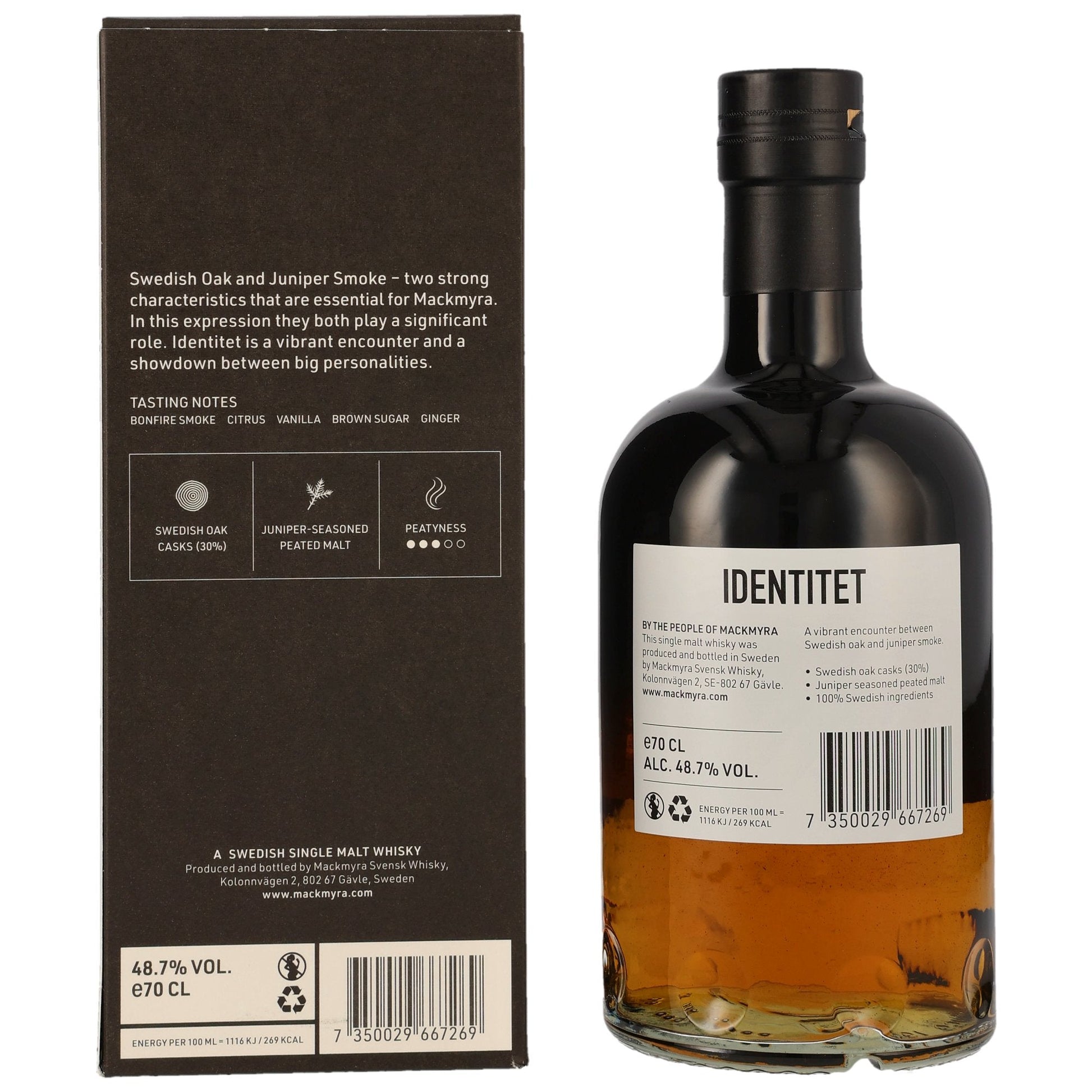Mackmyra | Identitet | Swedish Whisky | 48,7%GET A BOTTLE