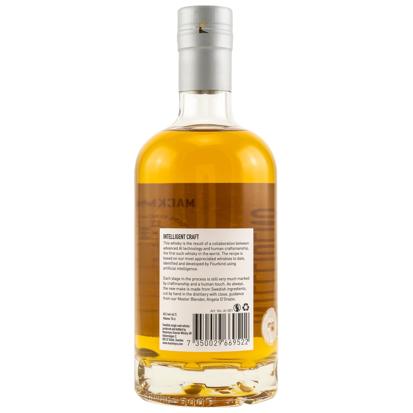 Mackmyra | Intelligens AI:01 | Single Malt Swedish Whisky | 0,7l | 46,1%GET A BOTTLE