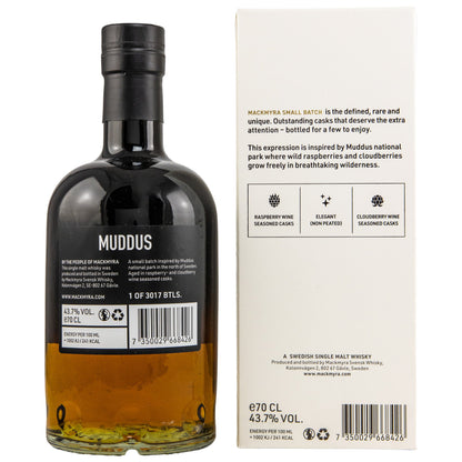 Mackmyra | Muddus | Swedish Whisky | 43,7%GET A BOTTLE