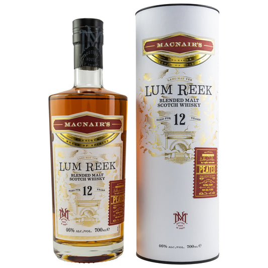 MacNair's | 12 Jahre | Lum Reek | Peated | Blended Malt Scotch Whisky | 0,7l | 46%GET A BOTTLE