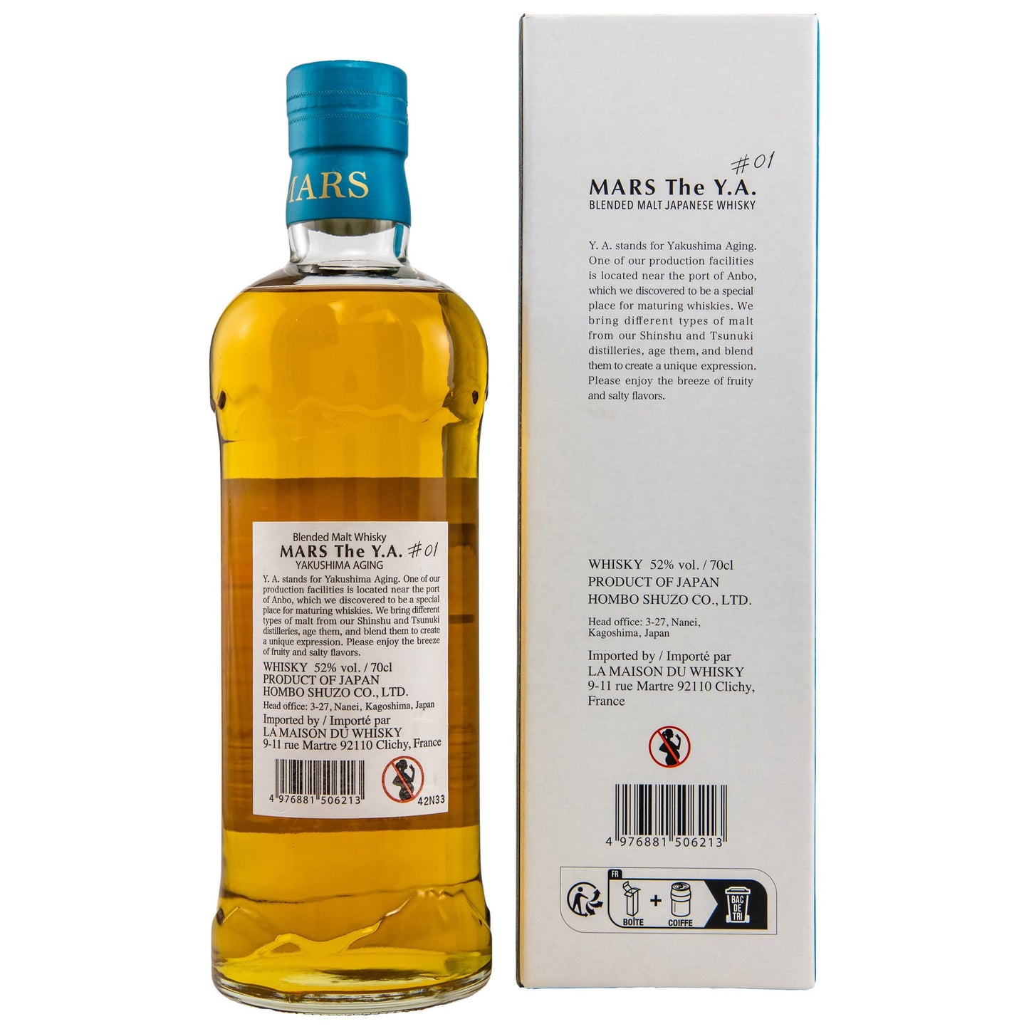 Mars | The Y.A. #1 | Japanese Whisky | 0,7l | 52%GET A BOTTLE