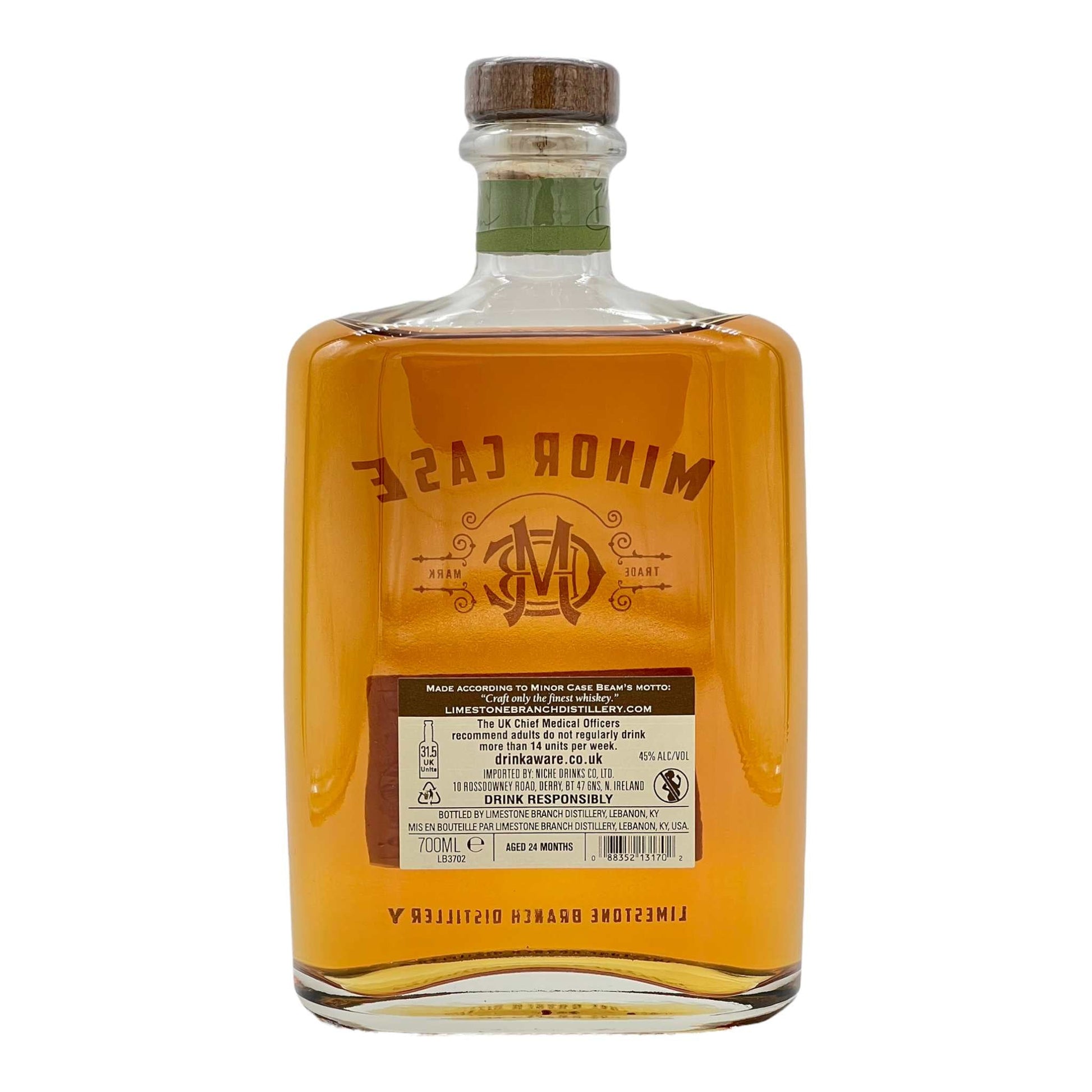 Minor Case | Kentucky Straight Rye Whiskey | 0,7l | 45%GET A BOTTLE