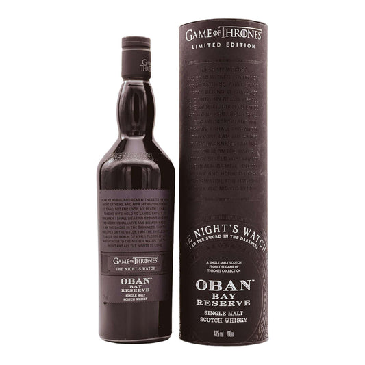Oban | Bay Reserve | The Night’s Watch | Game of Thrones | 0,7l | 43%GET A BOTTLE