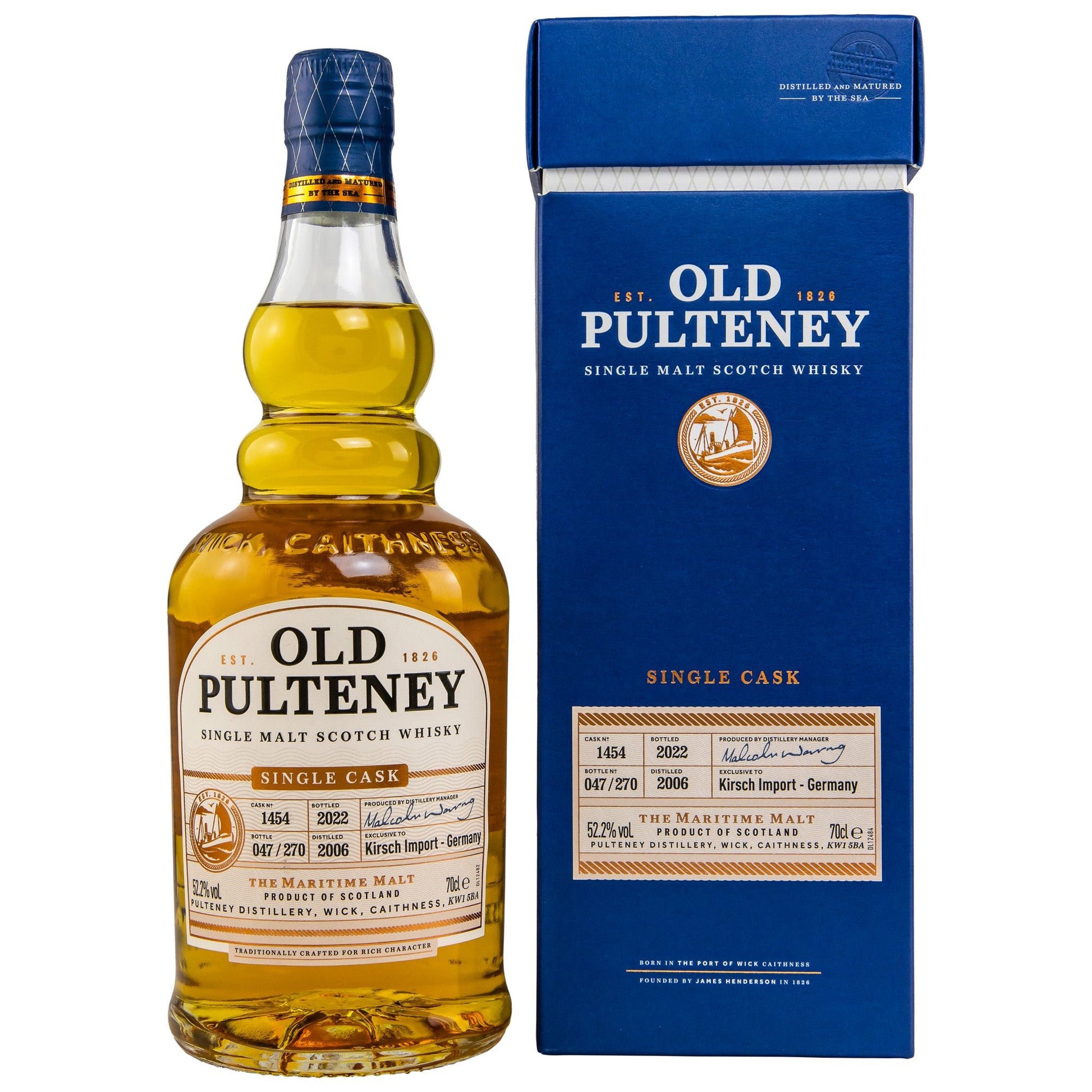 Old Pulteney | 2006/2022 | Single Cask #1454 | 0,7l | 52,2%GET A BOTTLE