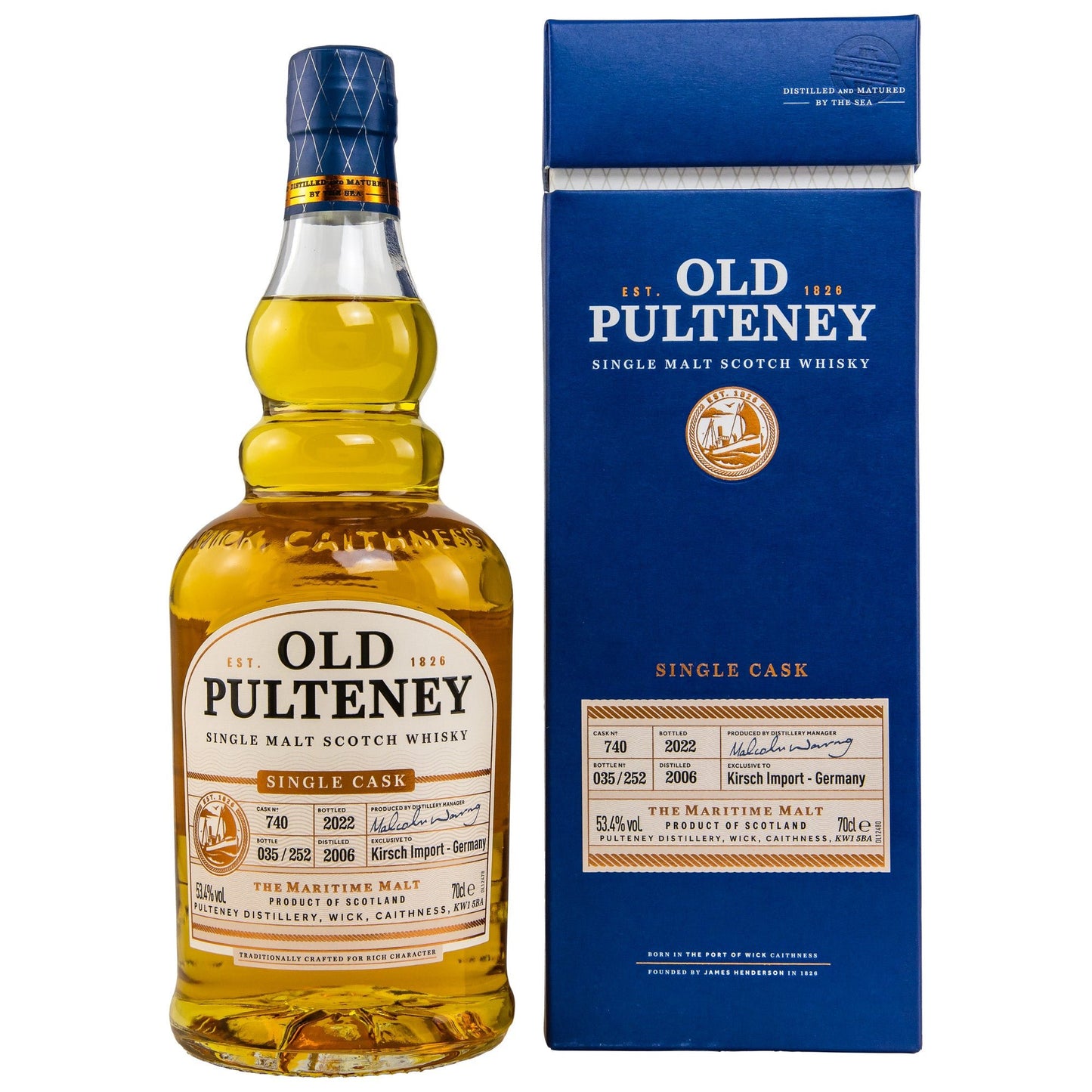 Old Pulteney | 2006/2022 | Single Cask #740 | 0,7l | 53,4%GET A BOTTLE