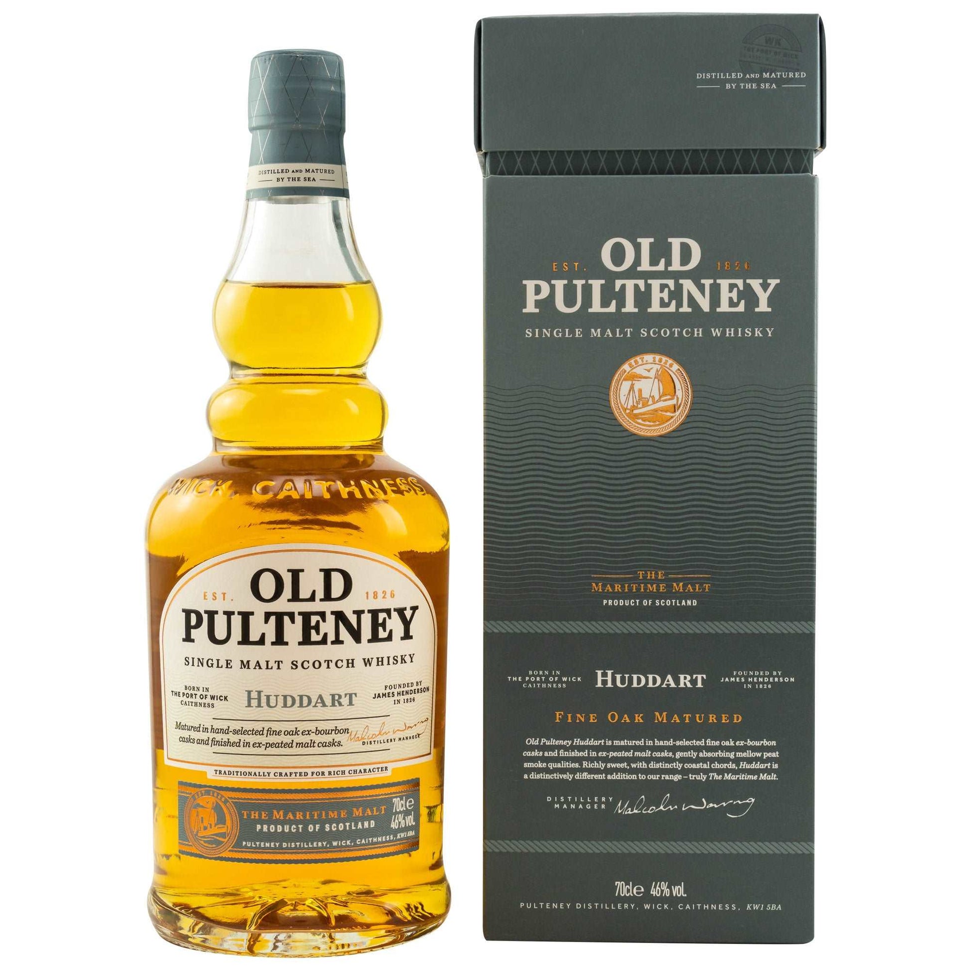 Old Pulteney | Huddart | 0,7l | 46%GET A BOTTLE