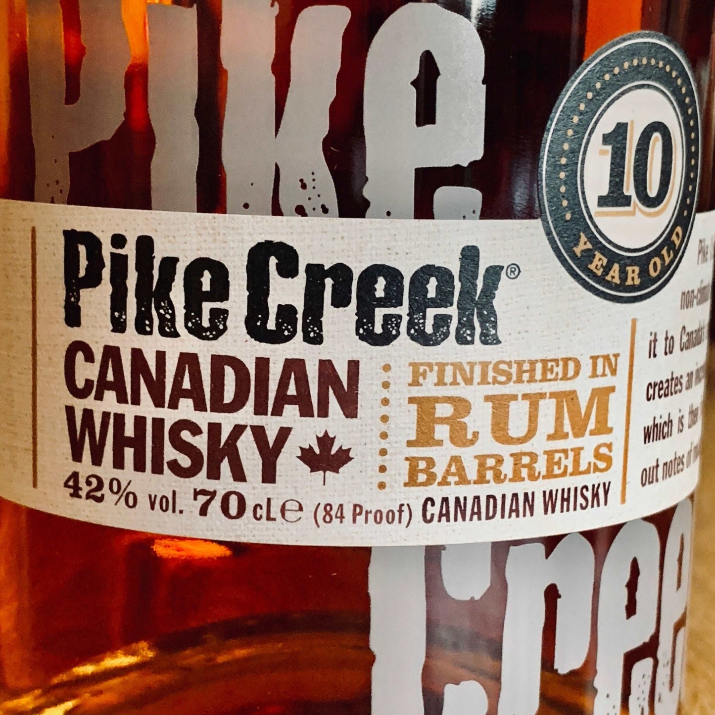 Pike Creek | 10 Jahre | Canadian Whisky | 0,7l | 42%GET A BOTTLE