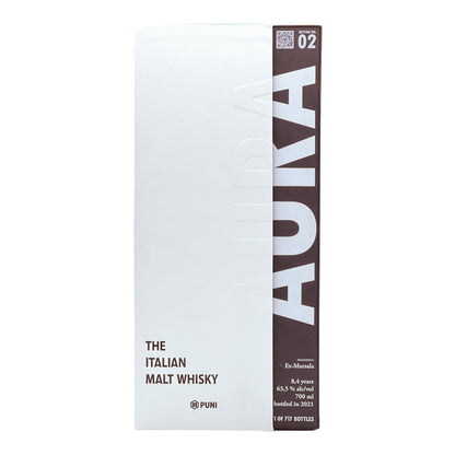 PUNI | AURA | 8,4 Jahre | Limited Edition 02 | Intensiv & Fruchtig | Italian Whisky | 0,7l | 63,5%GET A BOTTLE