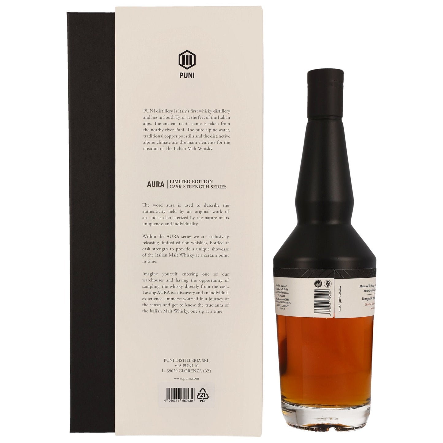 PUNI | AURA | Limited Edition 03 | Cask Strength | Italian Whisky | 56%GET A BOTTLE