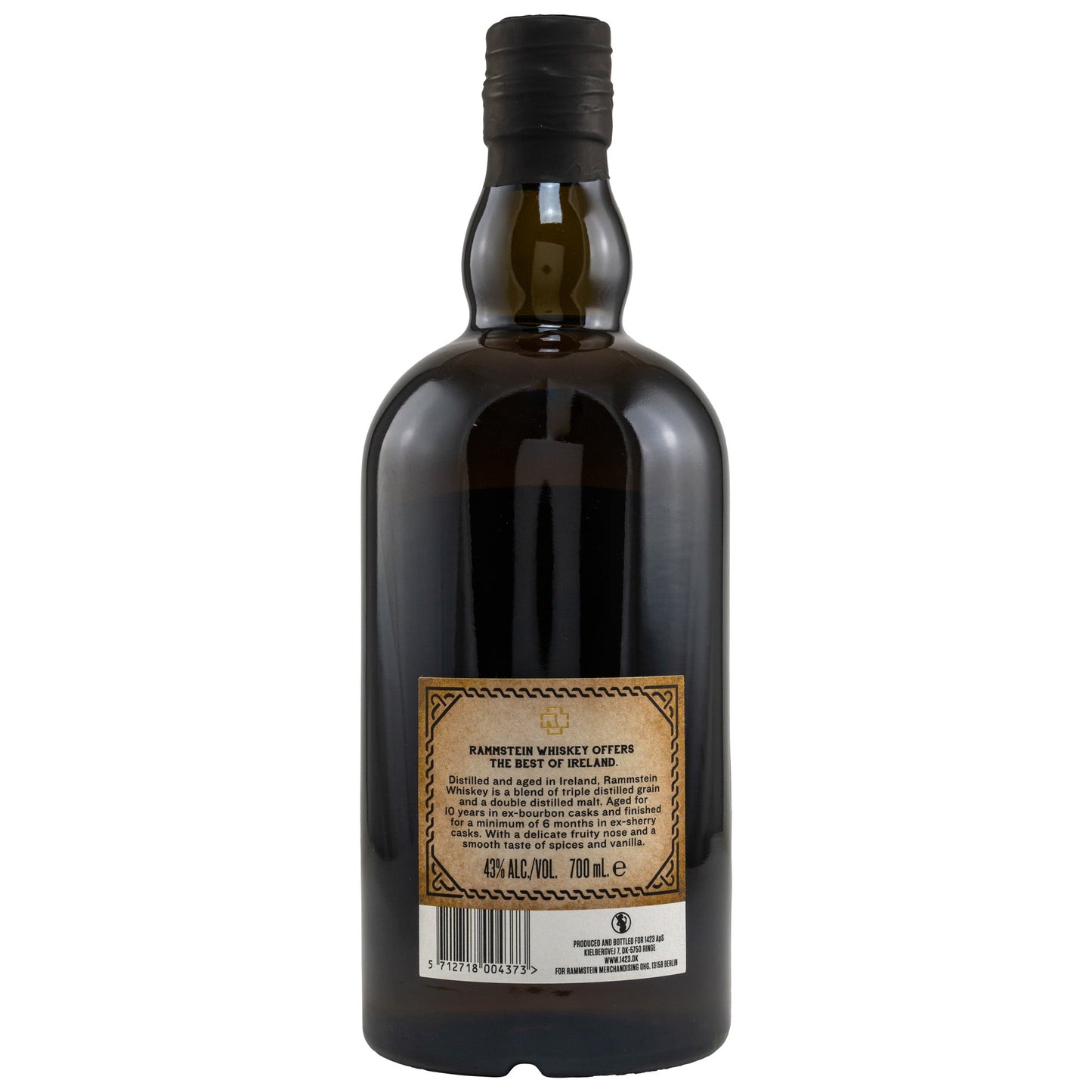 Rammstein | 10 Jahre | Blended Irish Whiskey | 0,7l | 43%GET A BOTTLE