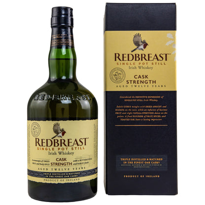 Redbreast | 12 Jahre | Neue Ausstattung | Single Pot Still Irish Whiskey | 0,7l | 58,1%GET A BOTTLE