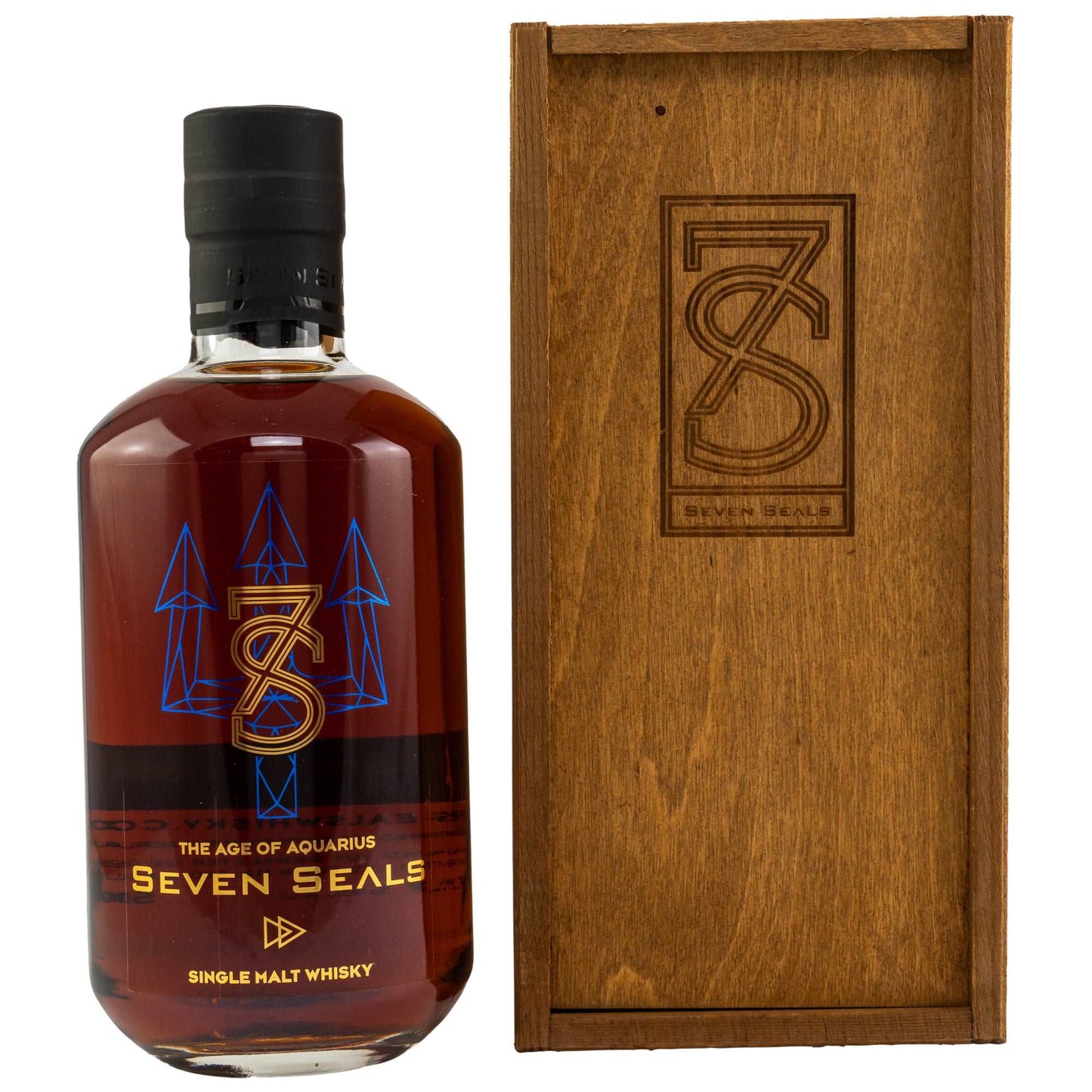 Seven Seals | The Age of Aquarius | 0,5l | 49,7% | inklusive 7Seals Whisky Glas GRATISGET A BOTTLE