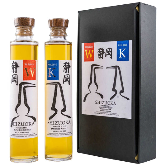 Shizuoka | Prologue W/K | Single Malt Japanese Whisky | 2 x 0,2l | 55,5%GET A BOTTLE