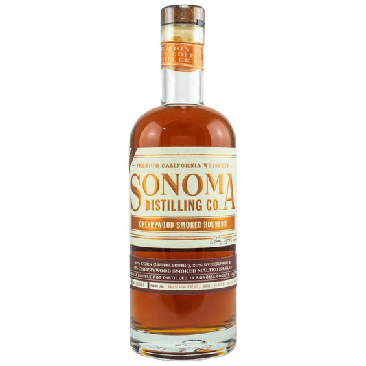 Sonoma | Cherrywood Smoked Bourbon | California Straight Bourbon Whisky | 0,7l | 47,8%GET A BOTTLE