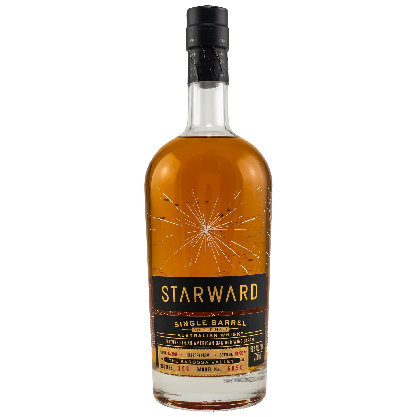 Starward | 4 Jahre | 2016/2021 | Single Cask #6850 | Single Malt Australian Whisky | 0,7l | 58,9%GET A BOTTLE