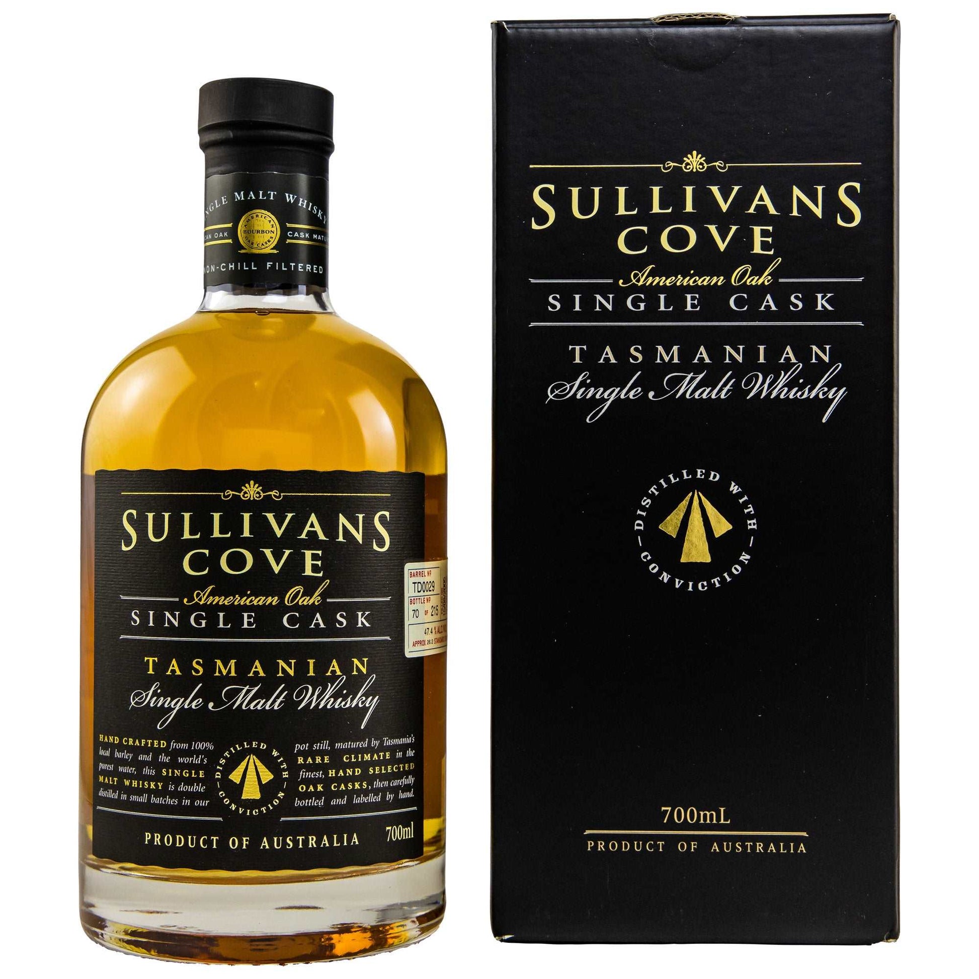Sullivans Cove | 2005/2019 | Single Cask | Tasmanian Whisky | 0,7l | 47,4%GET A BOTTLE