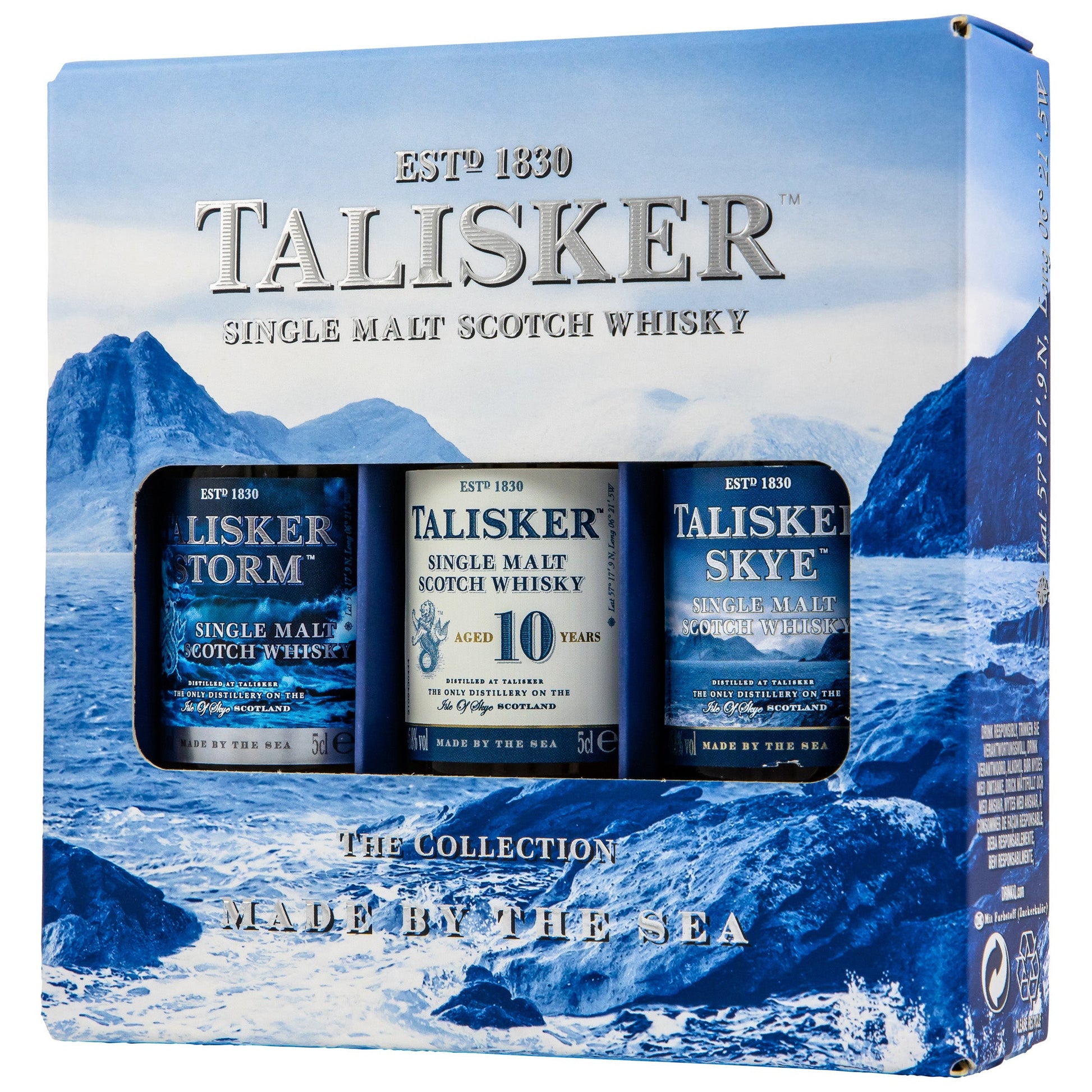 Talisker | Probierset | 10 & Skye & Storm | 3 x 0,05l l 45,8%GET A BOTTLE