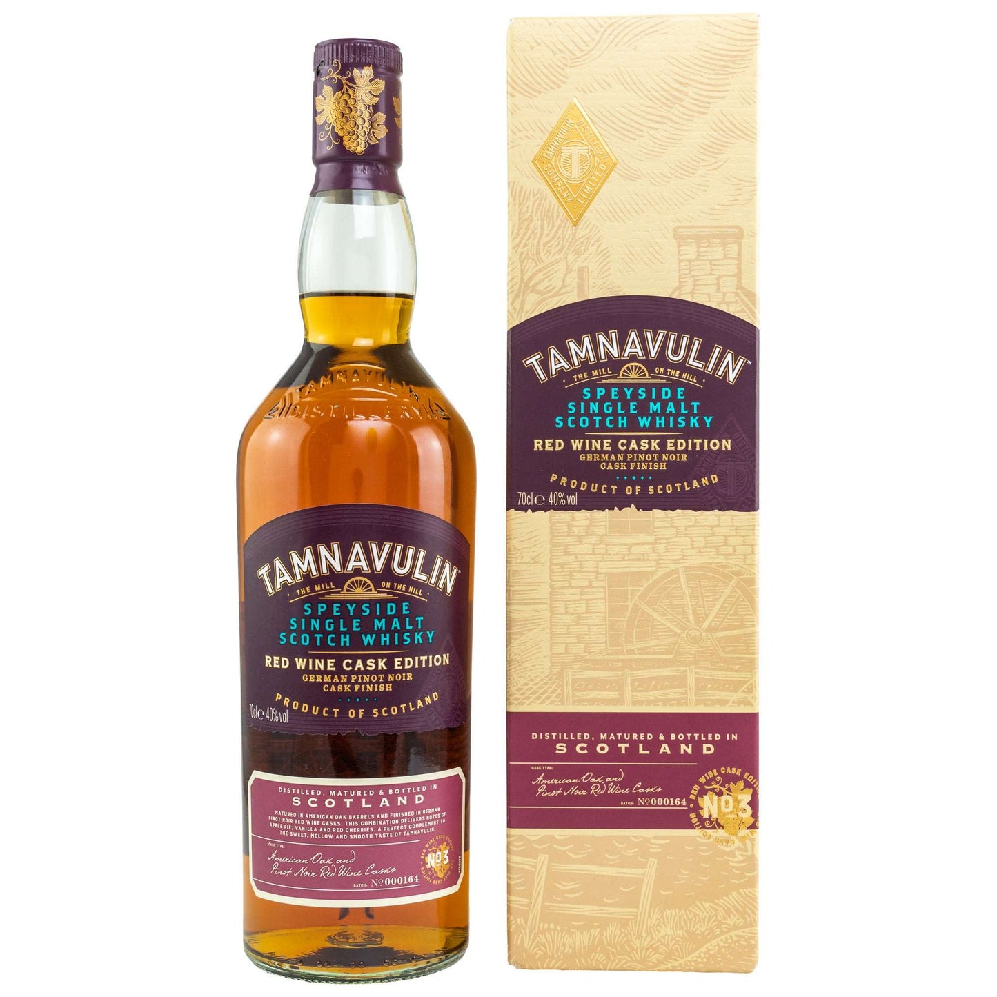 Tamnavulin | Red Wine Cask Edition No.3 | 0,7l | 40%GET A BOTTLE