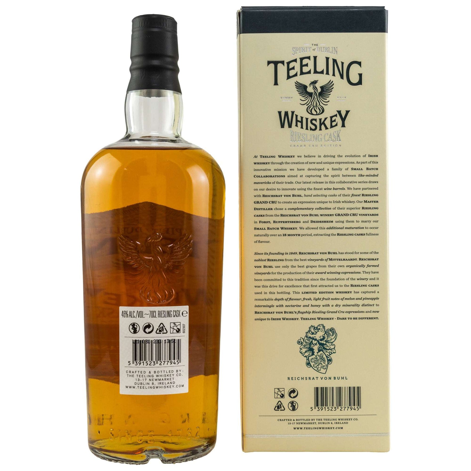 Teeling | Riesling Cask | Single Malt Irish Whiskey | 0,7l | 46%GET A BOTTLE
