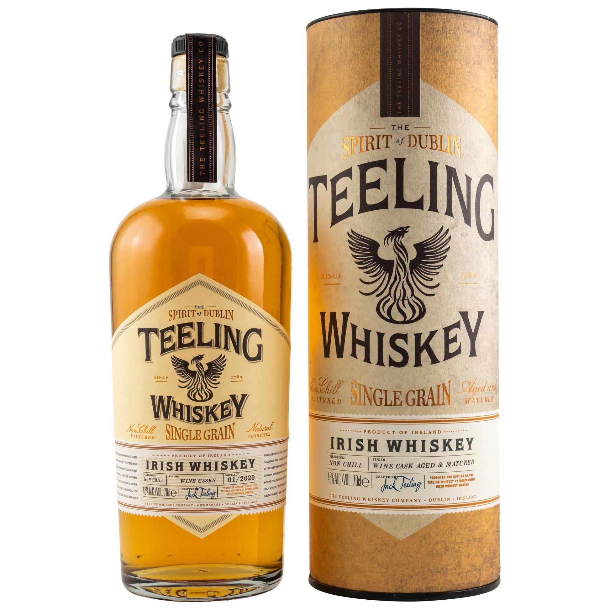 Teeling | Single Grain / Wine Cask Finish | Irish Whiskey | 0,7l | 46%GET A BOTTLE