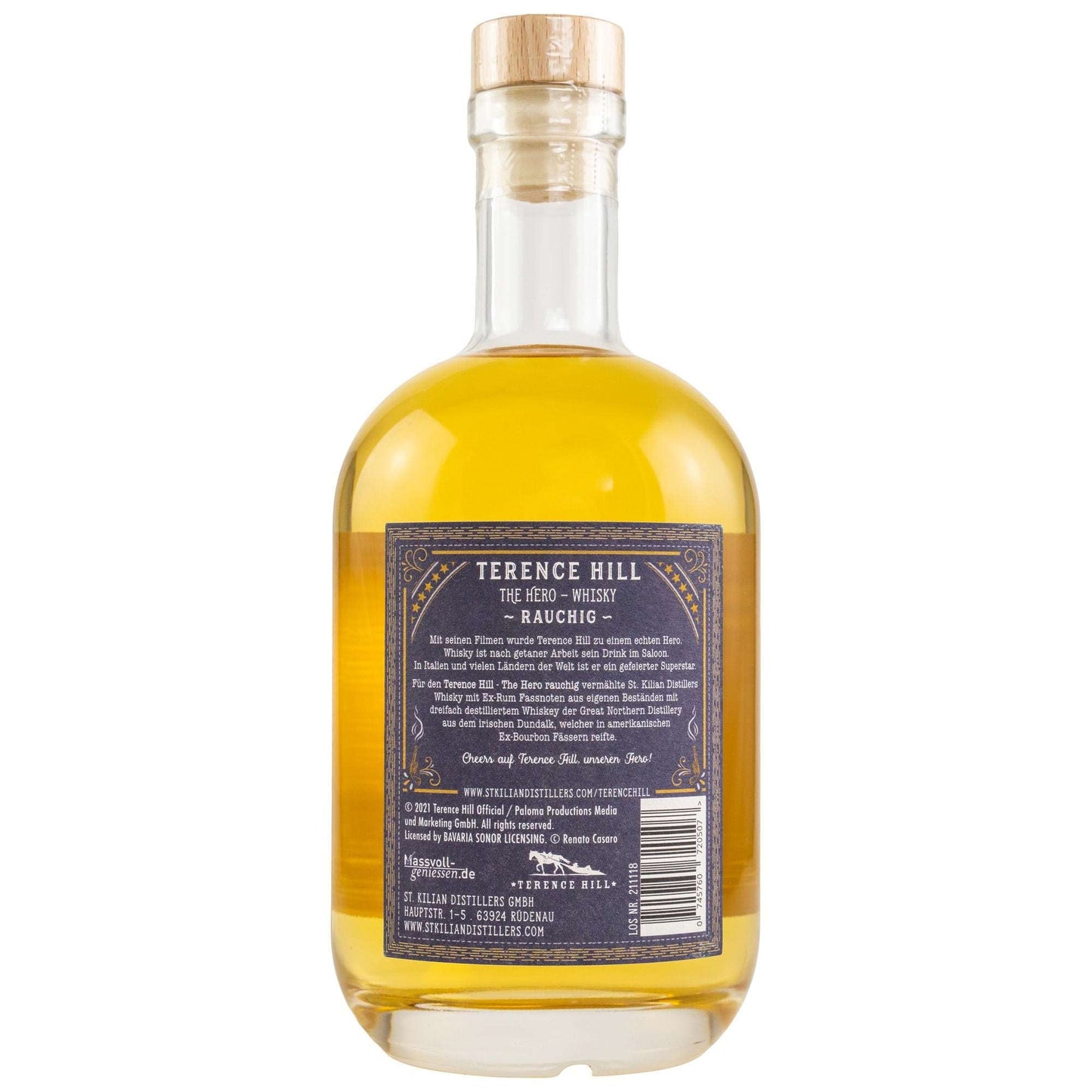 Terence Hill - The Hero Whisky | Rauchig | Batch 01 | 0,7l | 49%GET A BOTTLE