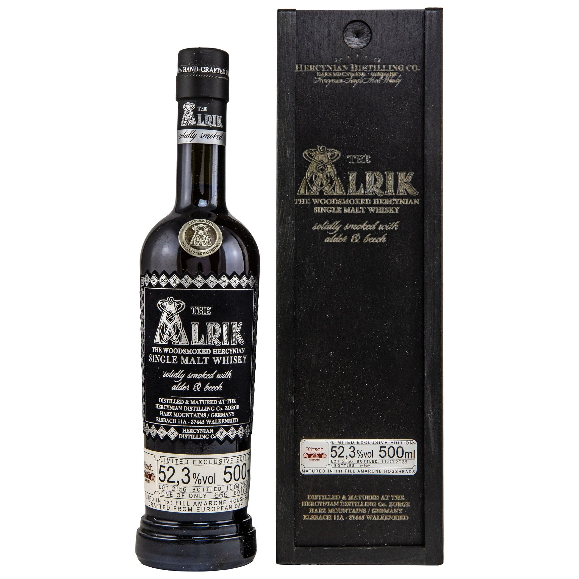 The Alrik | Amarone Cask | Kirsch Limited Edition | Hercynian German Whisky | 0,5l | 52,3%GET A BOTTLE