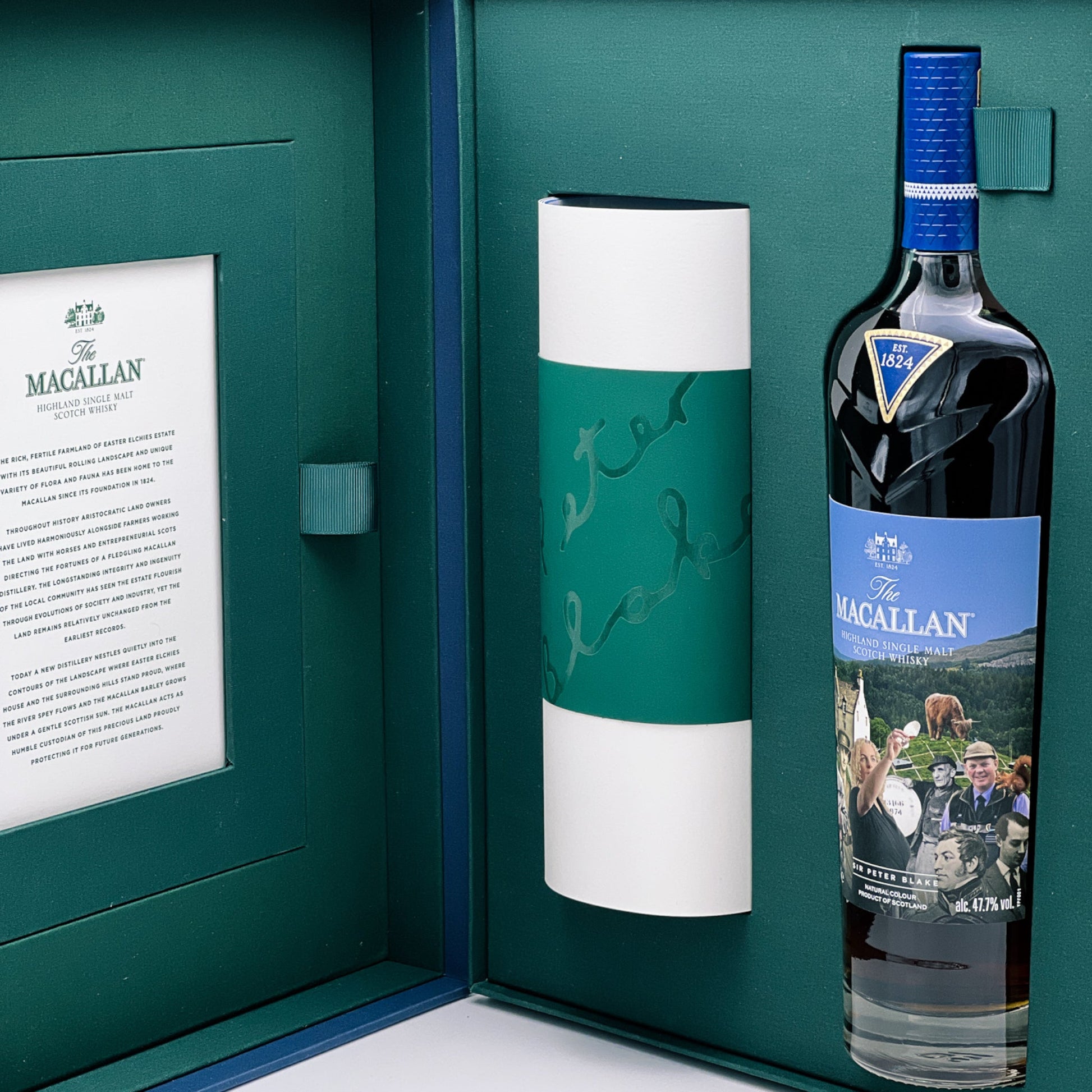 The Macallan | Peter Blake | Anecdotes of Ages | An Estate, a Community and a Distillery | 0,7l | 47,7%GET A BOTTLE