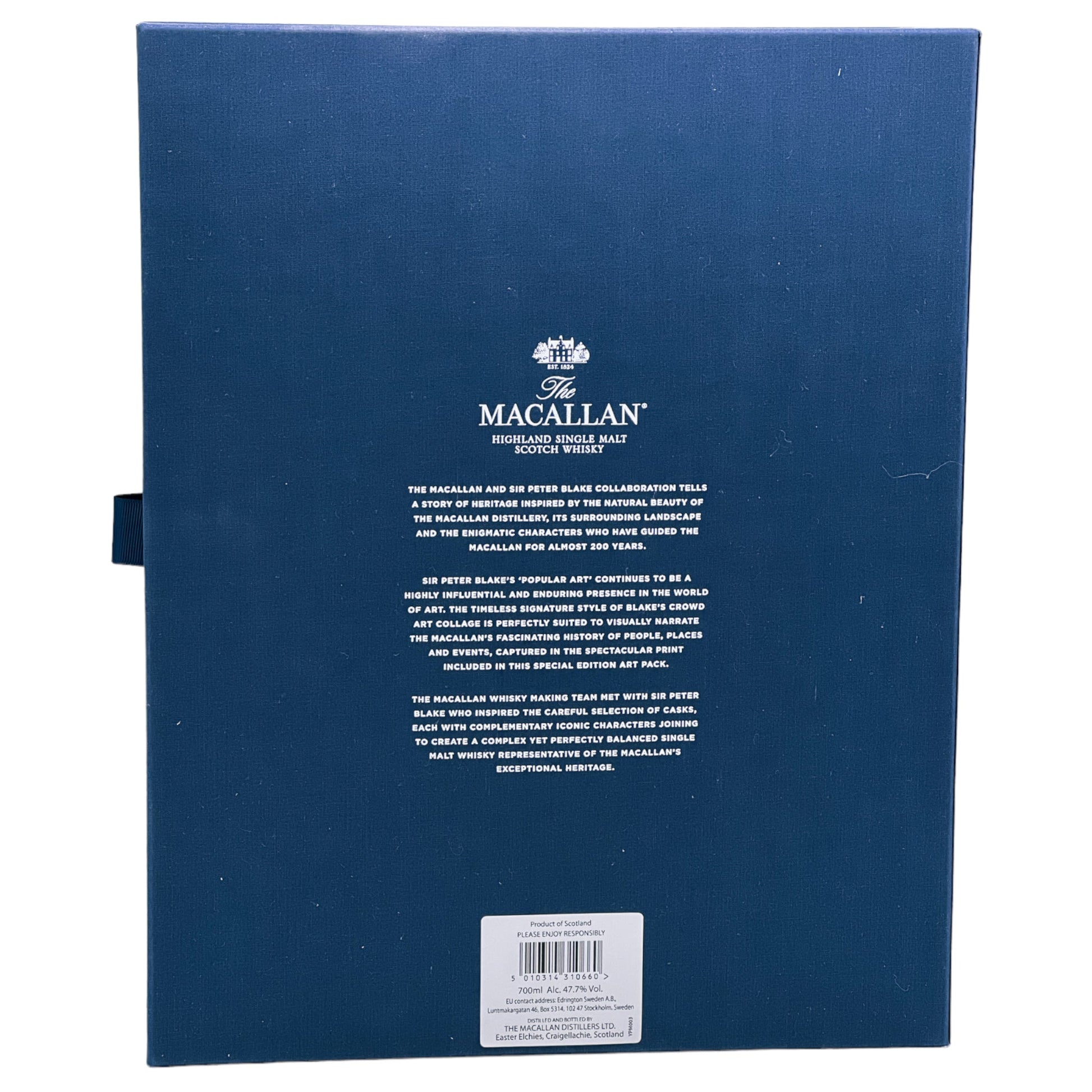 The Macallan | Peter Blake | Anecdotes of Ages | An Estate, a Community and a Distillery | 0,7l | 47,7%GET A BOTTLE