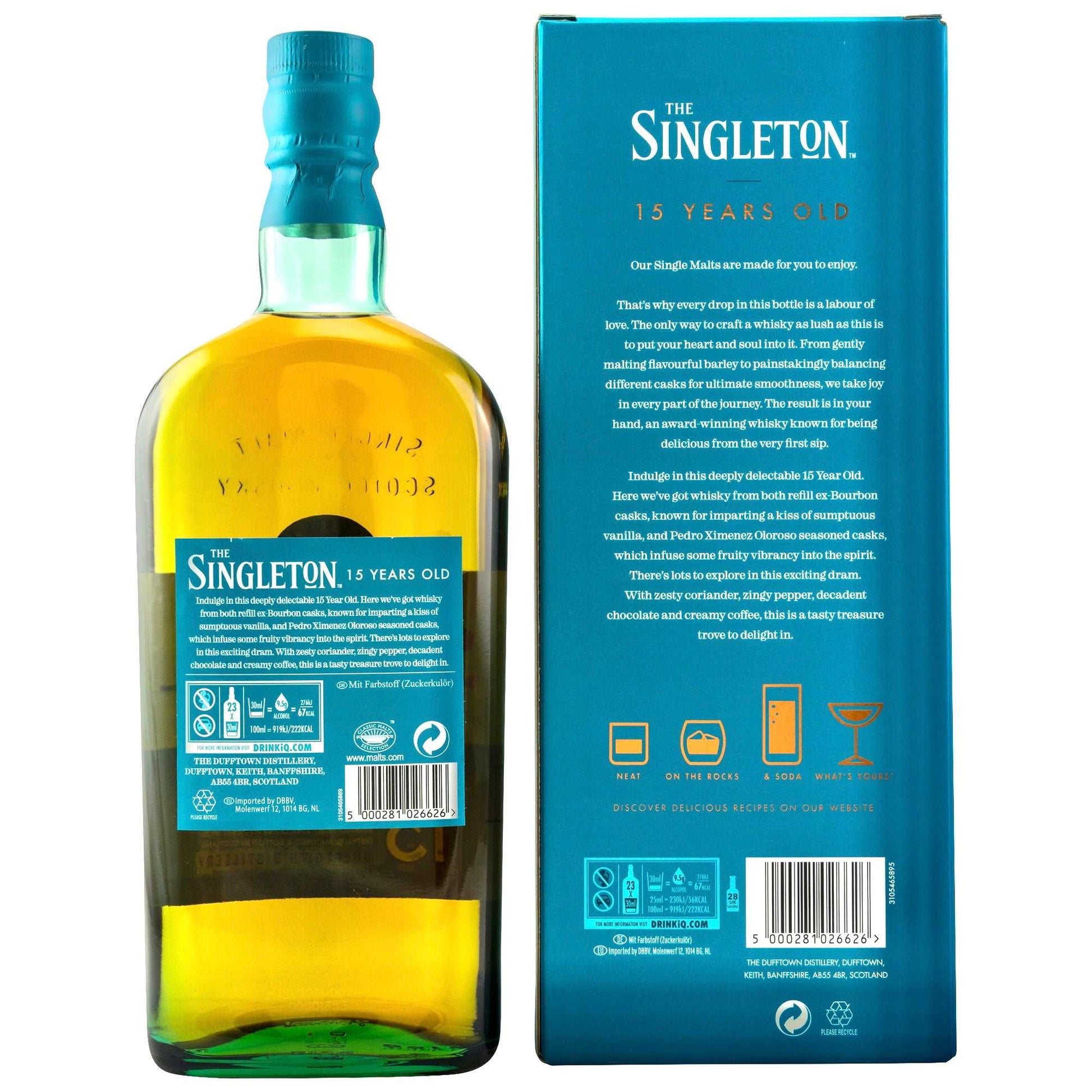 The Singleton of Dufftown | 15 Jahre | Fruity Decadence | 0,7l | 40%GET A BOTTLE