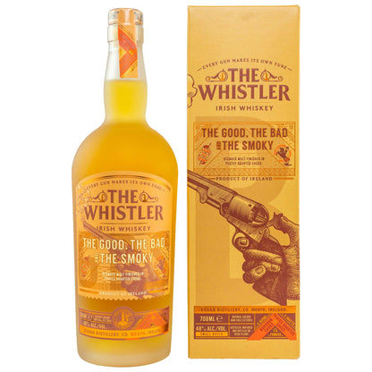 The Whistler | The Good, the Bad and the Smoky | Blended Irish Whiskey | 0,7l | 48%GET A BOTTLE