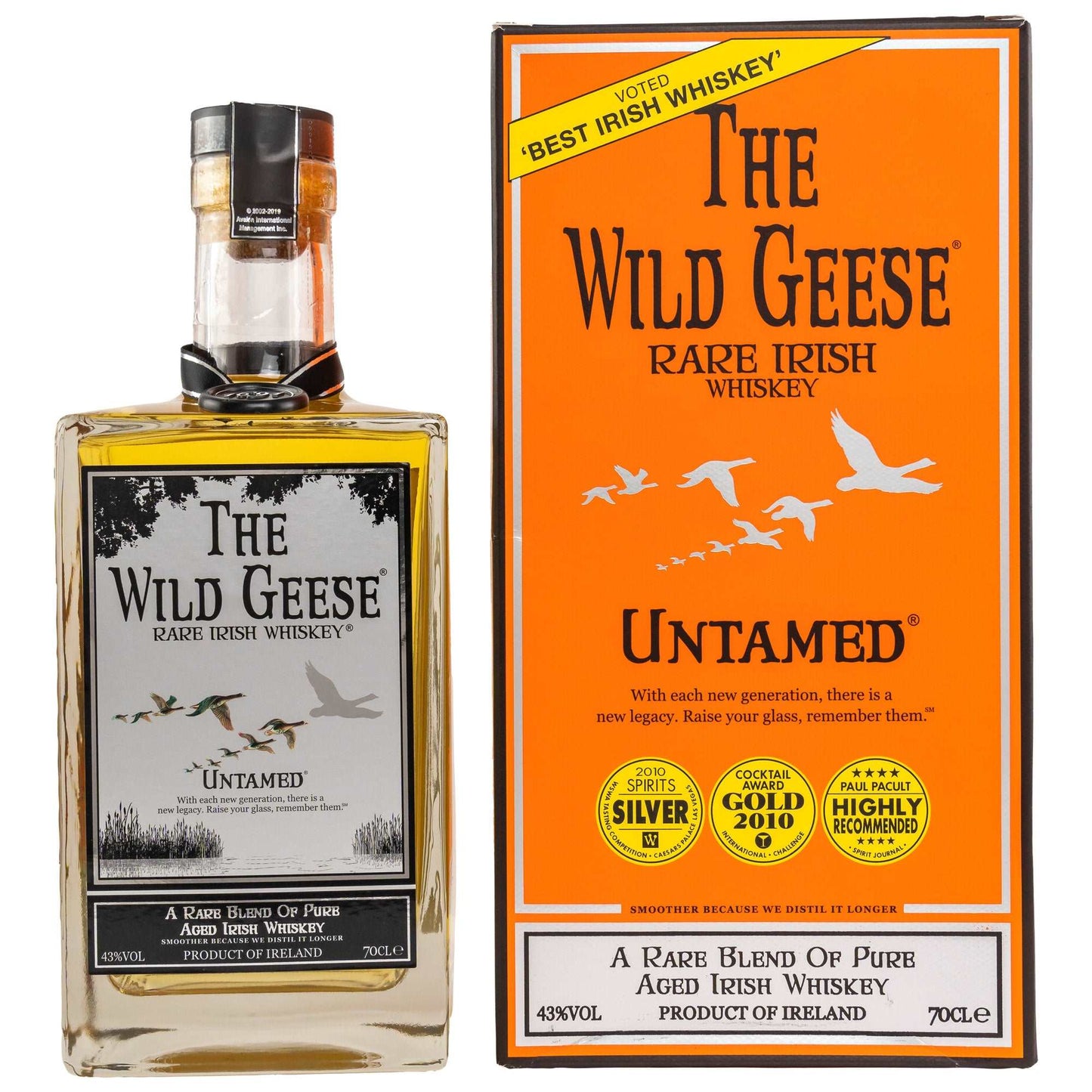 The Wild Geese | Rare Irish Whiskey | Untamed | Blended Irish Whiskey | 0,7l | 43%GET A BOTTLE