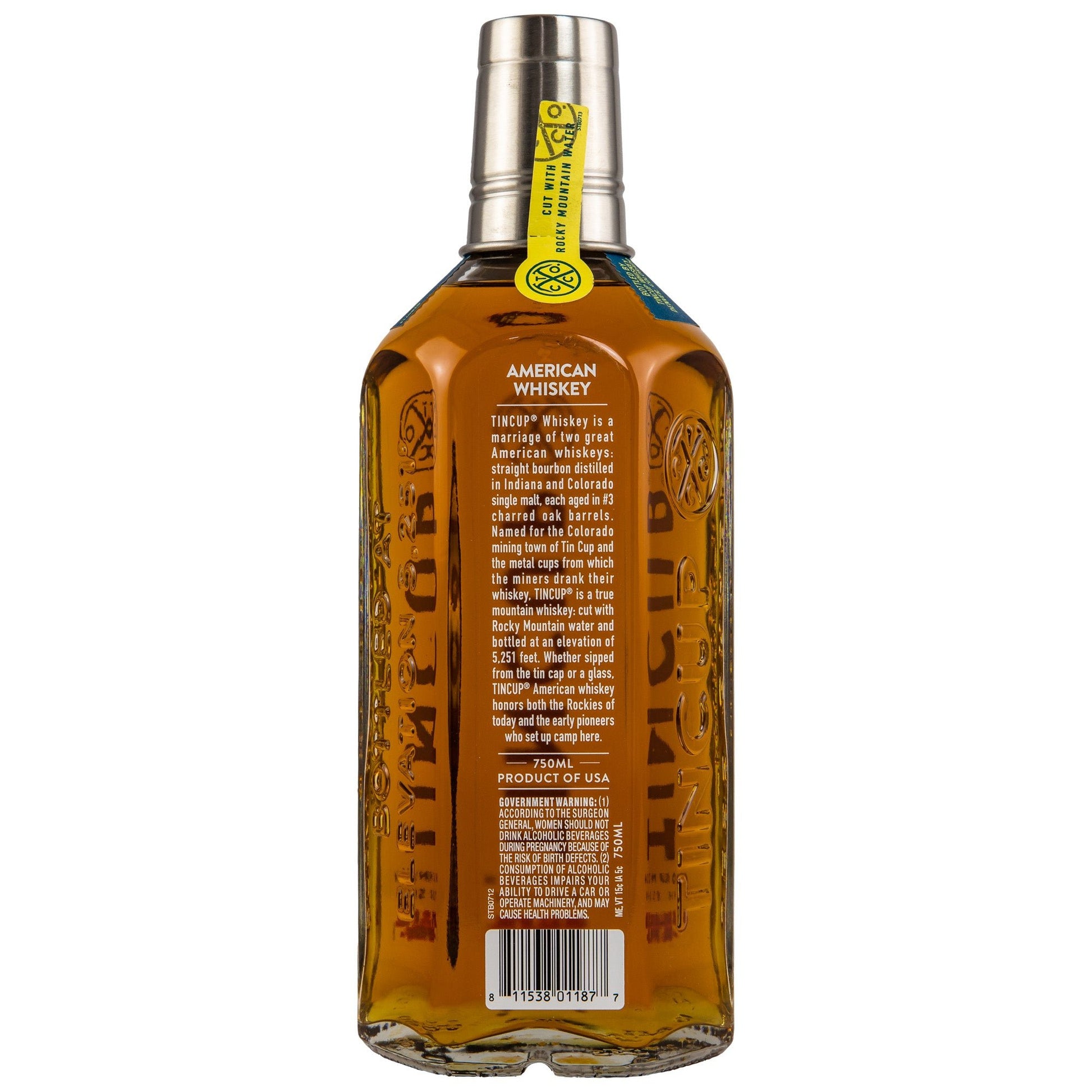 Tincup | American Whiskey | 0,75l | 42%GET A BOTTLE
