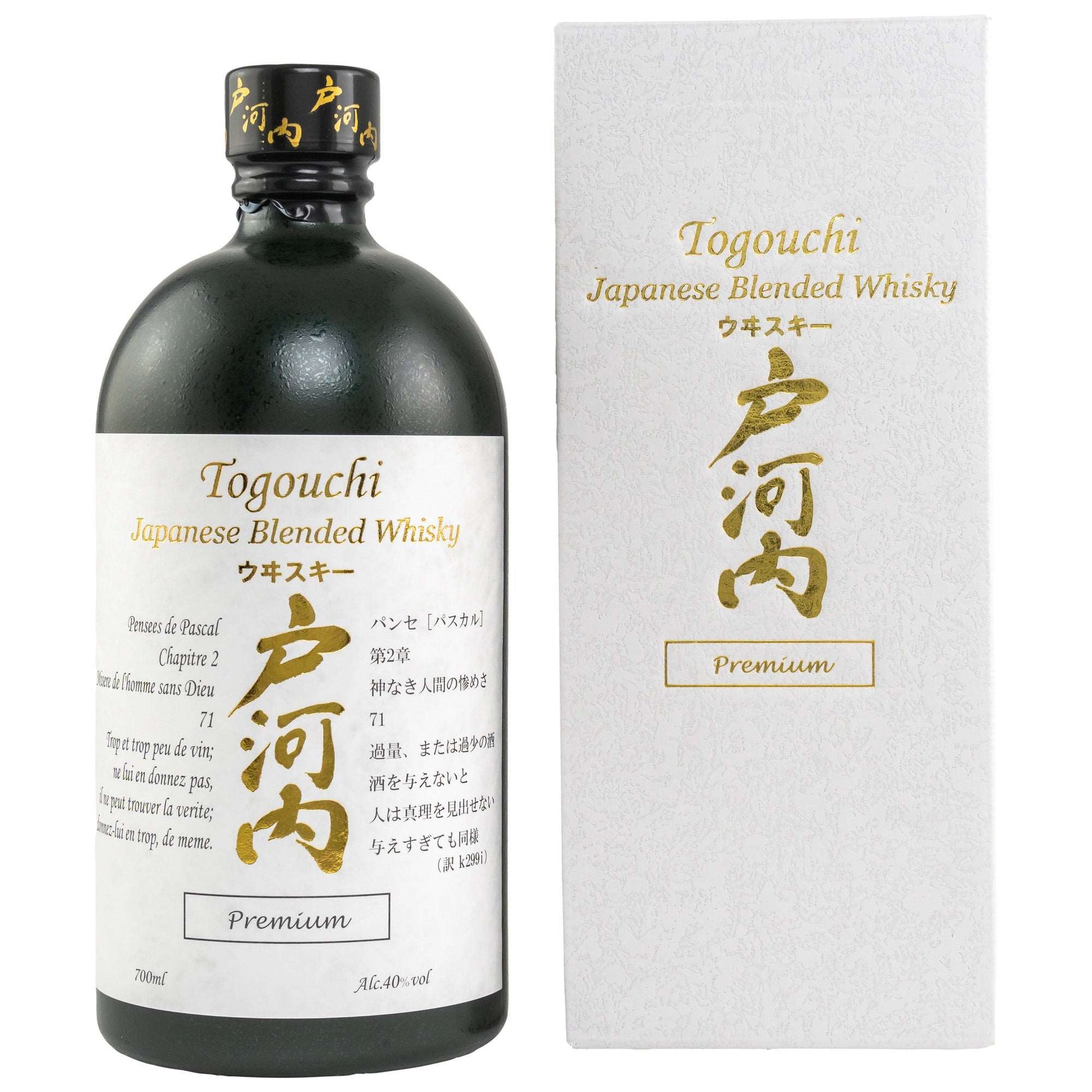 Togouchi | Premium | Blended Japanese Whisky | 0,7l | 40%GET A BOTTLE