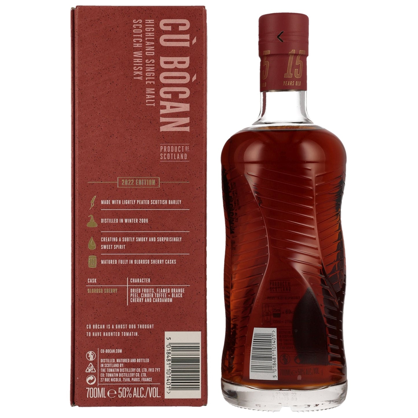 Tomatin | Cu Bocan | 15 Jahre | 2022 Edition | Oloroso Sherry | 50%GET A BOTTLE